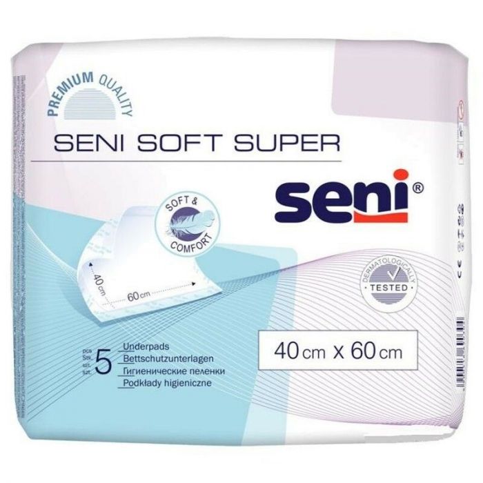 Пелюшки гігієнічні Seni Soft Super 40 х 60 см №5 фото