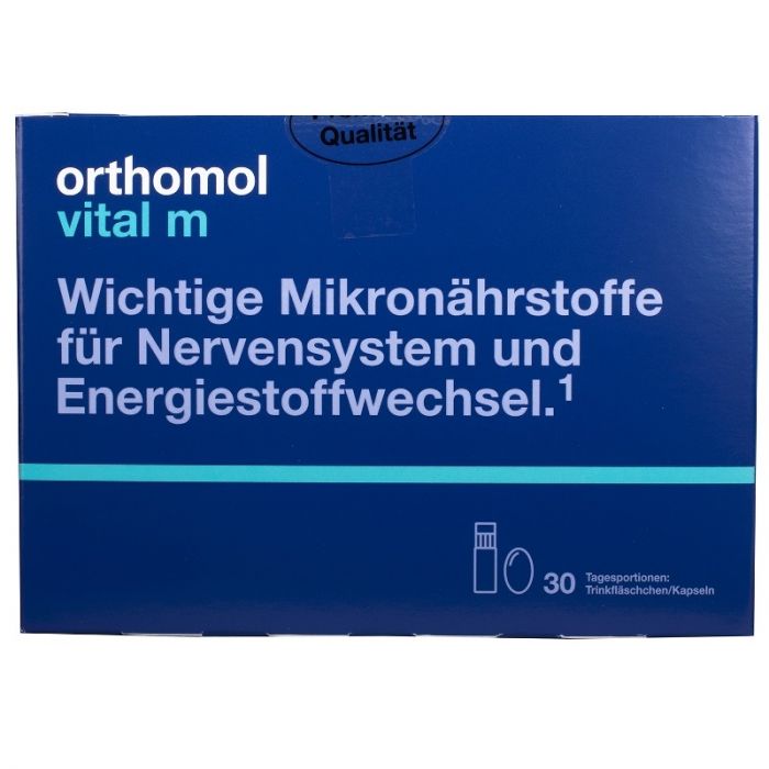 Orthomol (Ортомол) Vital M питьевой (для мужчин) 30 дней бутылочка №30 купить