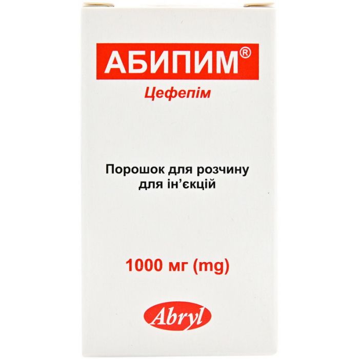 Абипим 1000 мг порошок № 1 в Украине