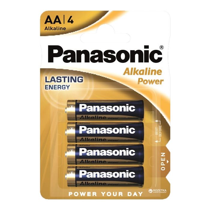 Батарейка Panasonic (Панасонік) LR6 Alkaline Power №4 в аптеці