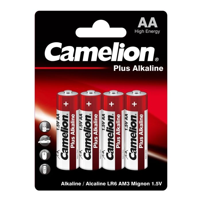 Батарейка Camelion (Камеліон) LR6-BP4 Plus Alkaline №4 ADD