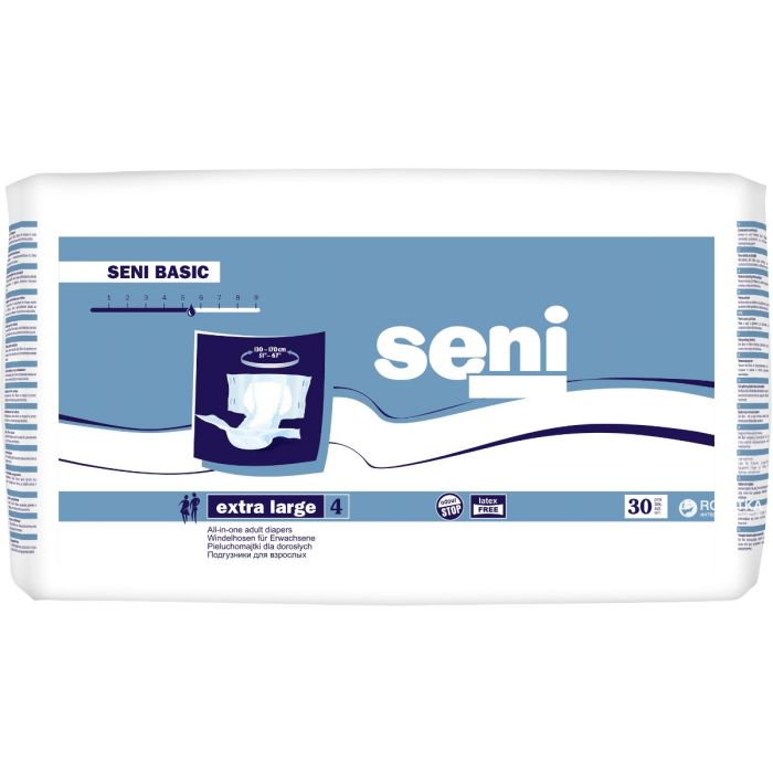 Підгузки для дорослих Seni Basic Xl, 30 шт. ціна