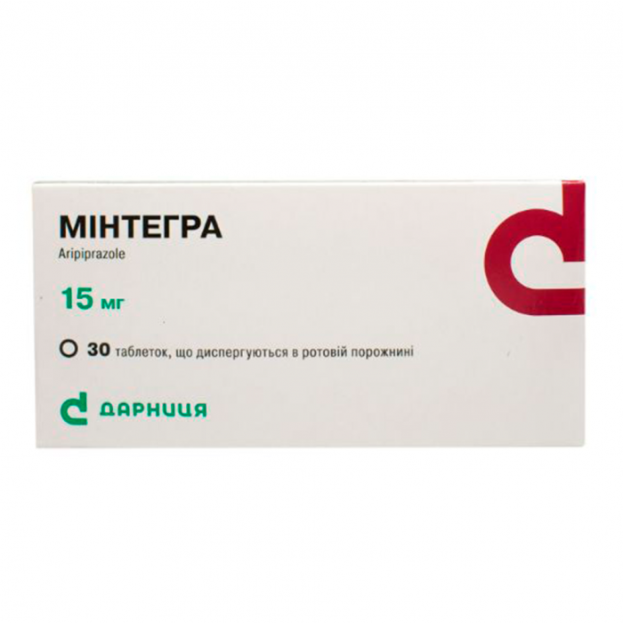 Минтегра 15 мг таблетки №30 недорого