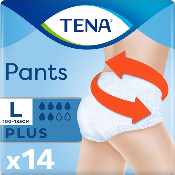 Підгузки-трусики для дорослих Tena Pants Plus урологічні р.L №14 ціна