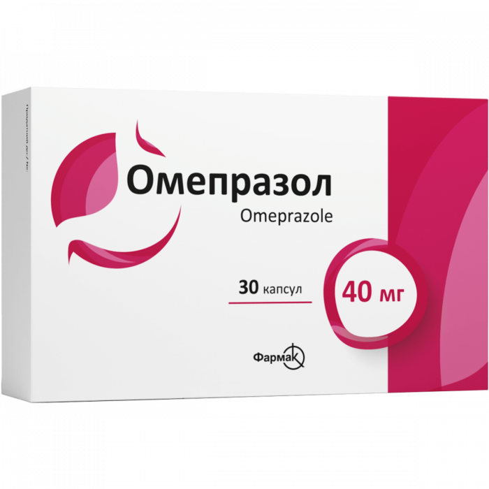 Омепразол 40 мг капсули №30 в інтернет-аптеці