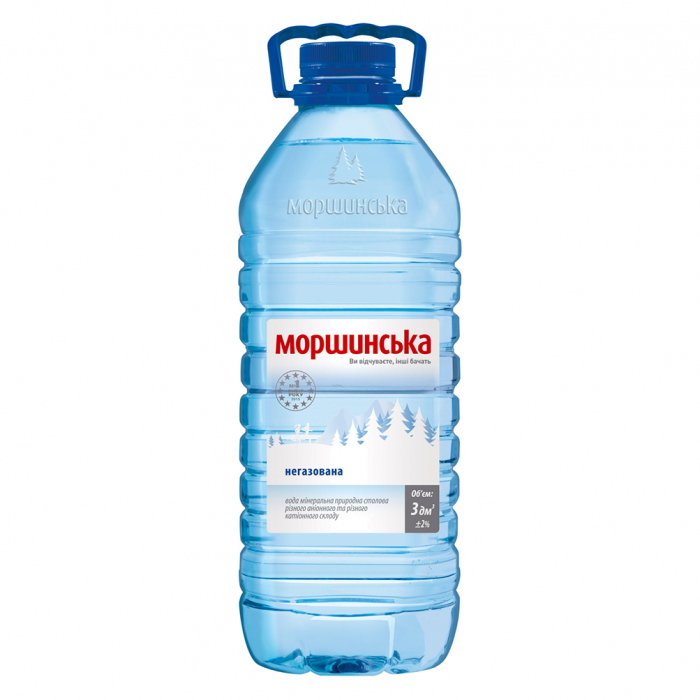 Вода мінеральна Моршинська негазована 3 л ціна