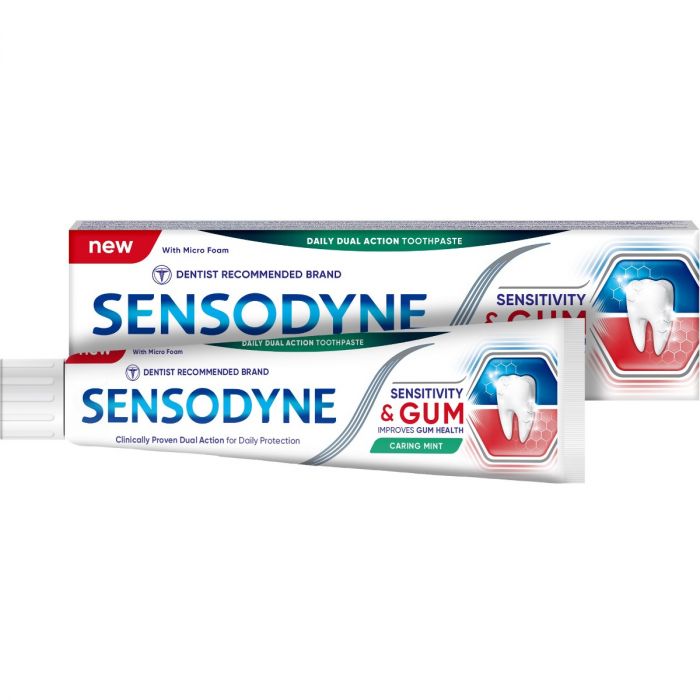 Зубна паста Sensodyne Чутливість зубів та захист ясен 75 мл недорого