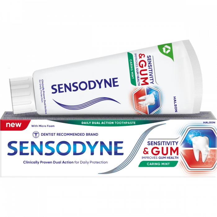 Зубна паста Sensodyne Чутливість зубів та захист ясен 75 мл фото