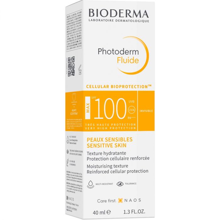 Флюїд Bioderma Photoderm Fluide МАХ SPF 100 сонцезахисний для обличчя, 40 мл недорого