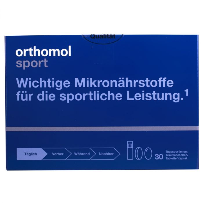 Orthomol (Ортомол) Sport Omega-3 питний (вітаміни для спортсменів) 30 днів пляшечка №30 ціна