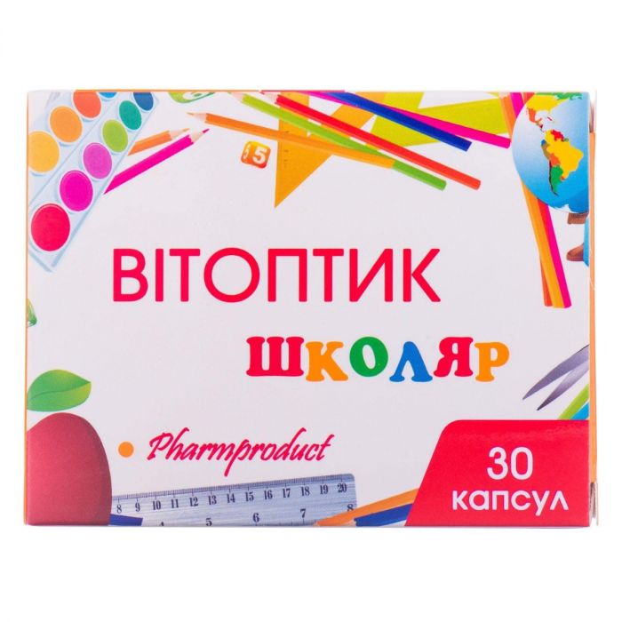Витоптик Школьник 450 мг капсулы №30 в интернет-аптеке