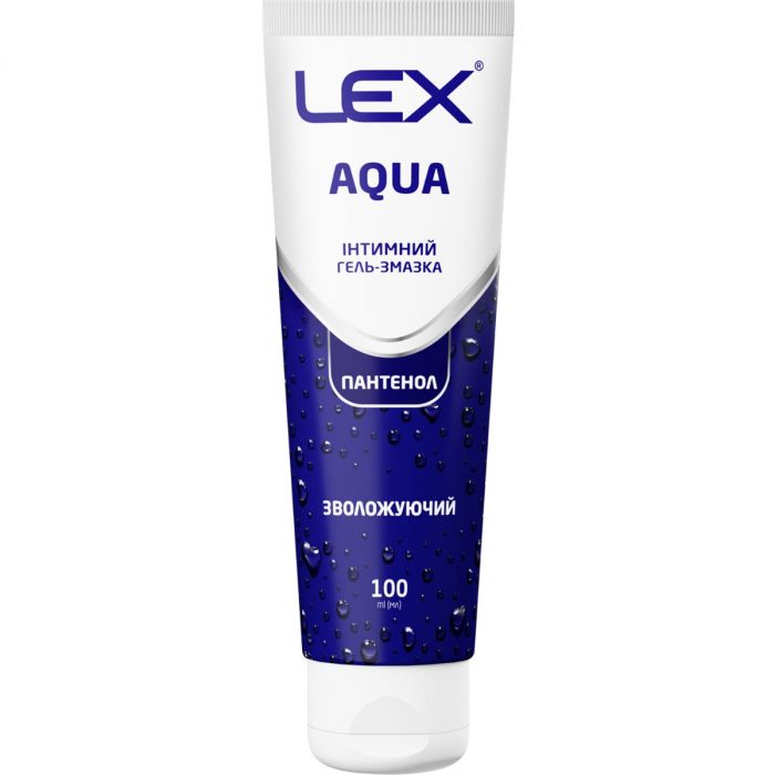 Гель-смазка Lex Aqua увлажняющий с пантенолом, 100 мл фото