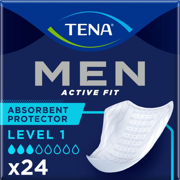 Урологічні прокладки для чоловіків Tena Men Active Fit Level 1, 24 шт. ADD