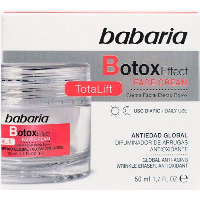 Крем для лица Babaria Botox Effect с эффектом ботокса, 50 мл купить