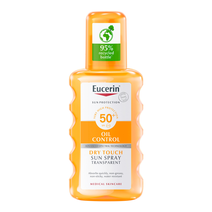 Спрей Eucerin (Юцерін) сонцезахисний з SPF50+ для тіла з матуючим ефектом 200 мл замовити
