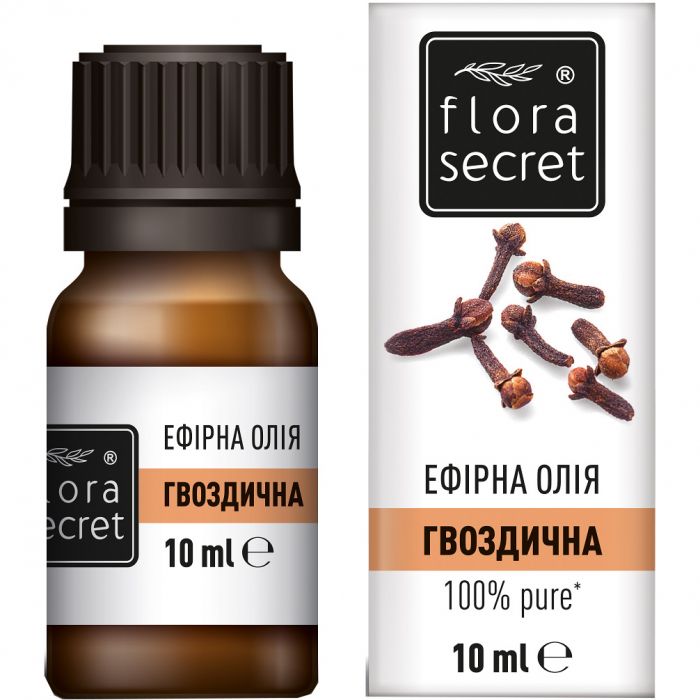 Олія ефірна Flora Secret гвоздики, 10 мл ADD