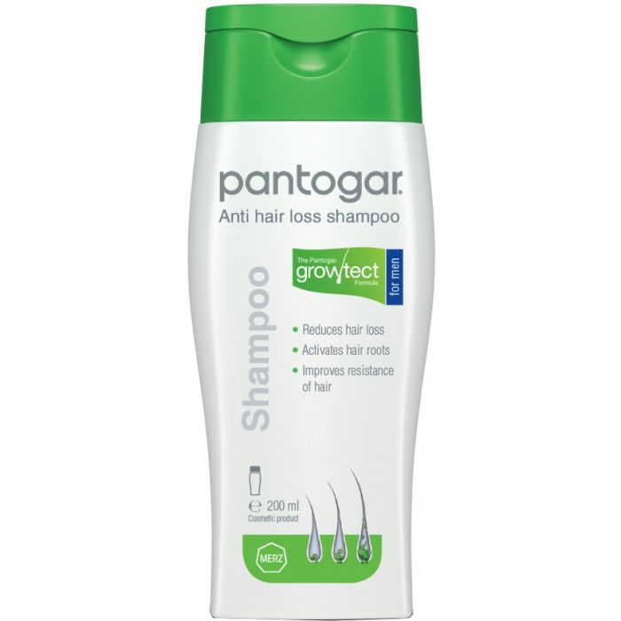Шампунь Pantogar (Пантогар) проти випадіння волосся для чоловіків, 200 мл в аптеці