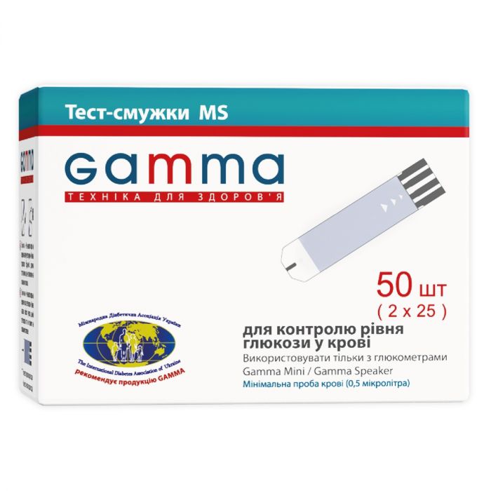 Тест-полоски Gamma MS №50 цена