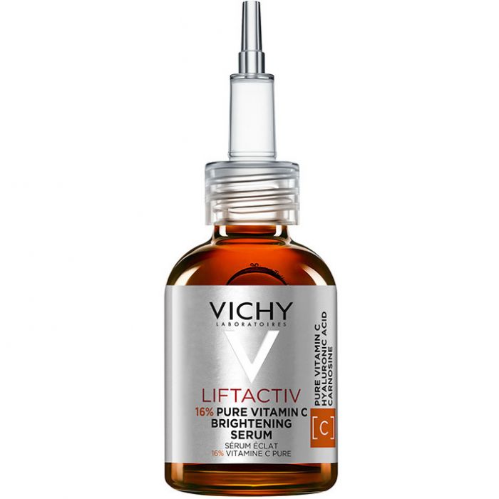 Сироватка для обличчя Vichy (Віші) Liftactiv з вітаміном C 16% для освітлення тону шкіри та розгладжування ліній зневоднення 20 мл в інтернет-аптеці