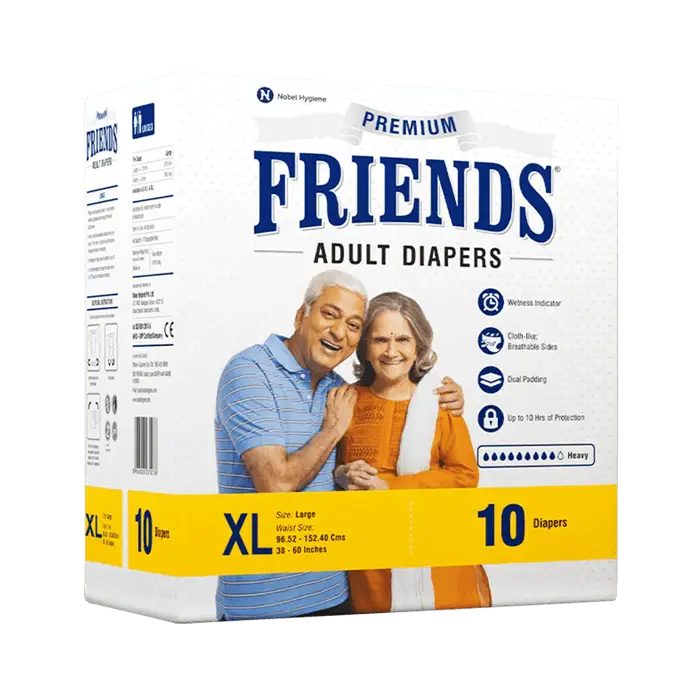 Підгузки для дорослих Friends Premium розмір XL №10 в аптеці