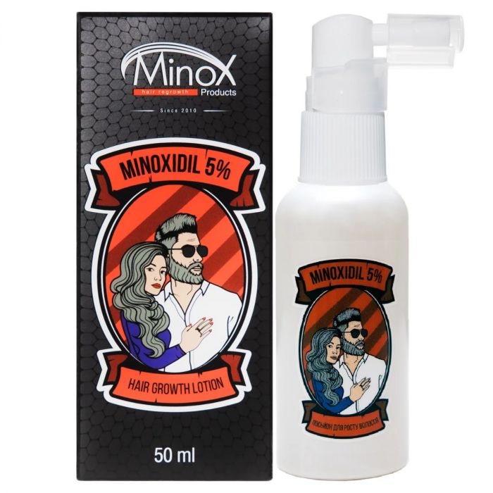 Лосьйон MinoX (Мінокс) 5 чоловічий для росту волосся 50 мл в Україні