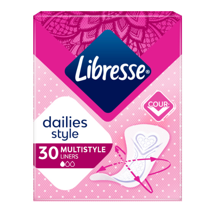 Прокладки щоденні Libresse Dailies Style Multistyle №30 ціна