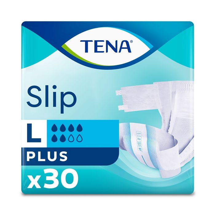 Подгузники для взрослых TENA Slip Plus дышащие (Large) 30 шт фото
