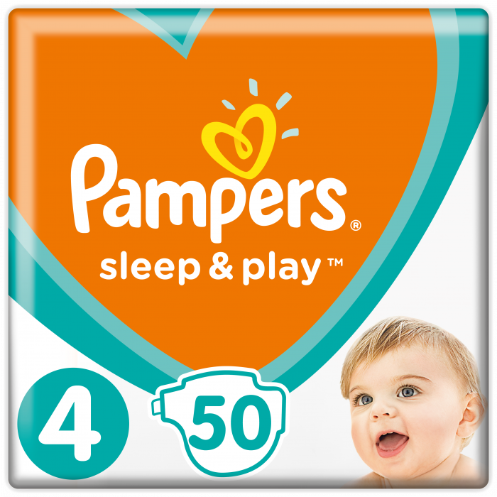 Подгузники Pampers Sleep&Play Maxi 4 (8-14 кг) 50 шт заказать