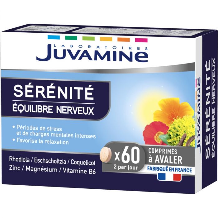 Juvamine (Жувамин) Спокойствие. Нервный баланс таблетки №60 в аптеке