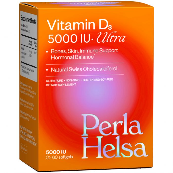 Perla Helsa Вітамін Д3 Ultra 5000 IU капсули №60 купити