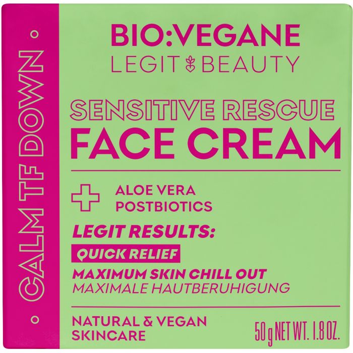 Крем Bio:Vegane (Біо Веган) порятунок чутливої ​​шкіри обличчя 50 мл ціна