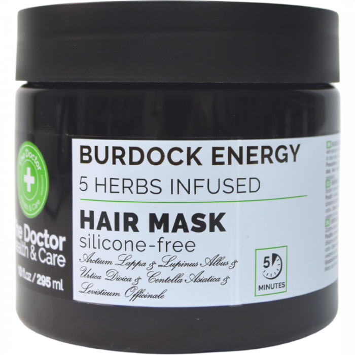 Маска The Doctor Health&Care Burdock Energy 5 Herbs Infused для укрепления волос 295 мл цена