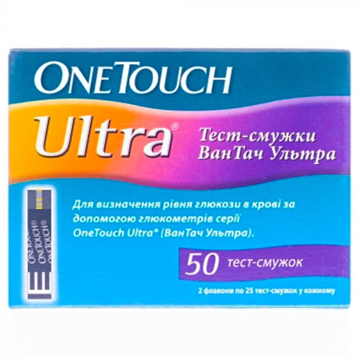 Тест-полоски OneTouch Ultra №50 ADD