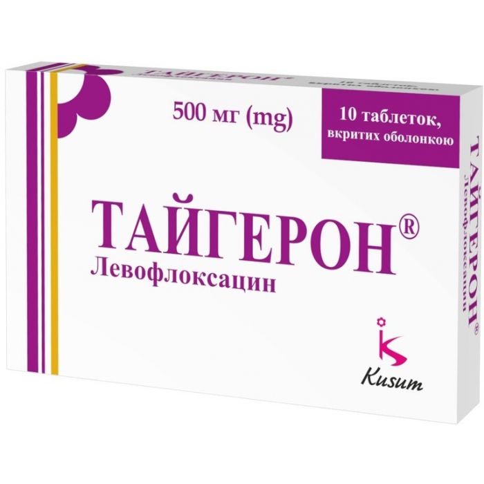 Тайгерон 500 мг таблетки №10 в аптеці
