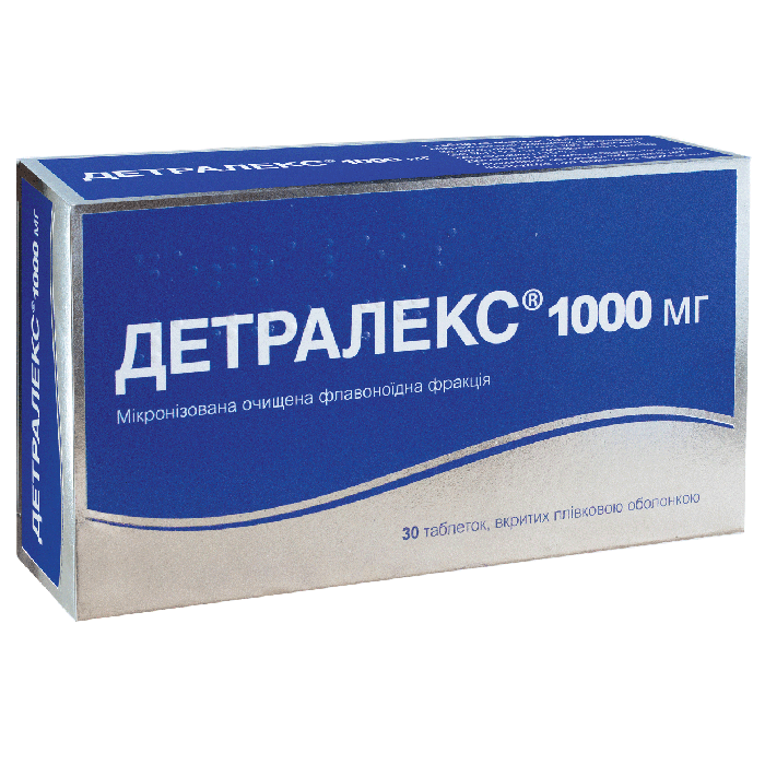 Детралекс 1000 мг таблетки №30 в інтернет-аптеці