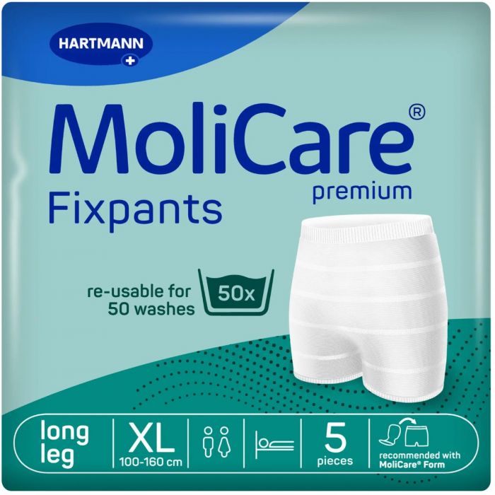 Штанишки сетчатые MoliCare Premium Fixpants для фиксации прокладок, удлиненные, р.XL №5 цена