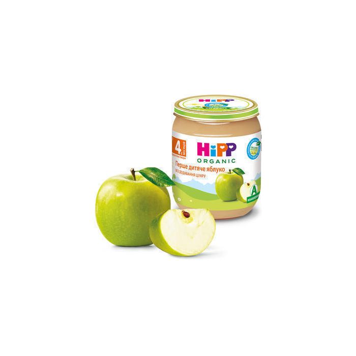 Пюре Hipp 4233 яблока (с 4 месяцев) 125 г фото