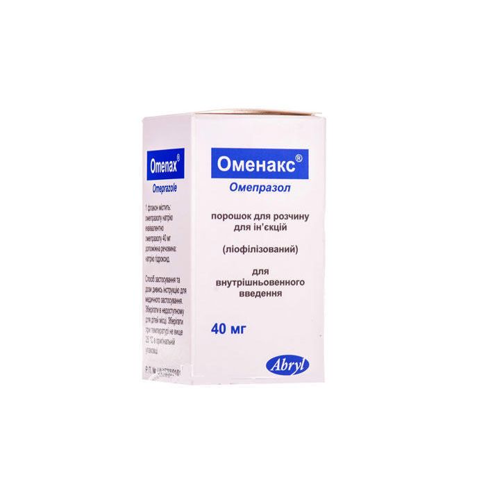 Оменакс 40 мг порошок для раствора для инъекций флакон №1 заказать