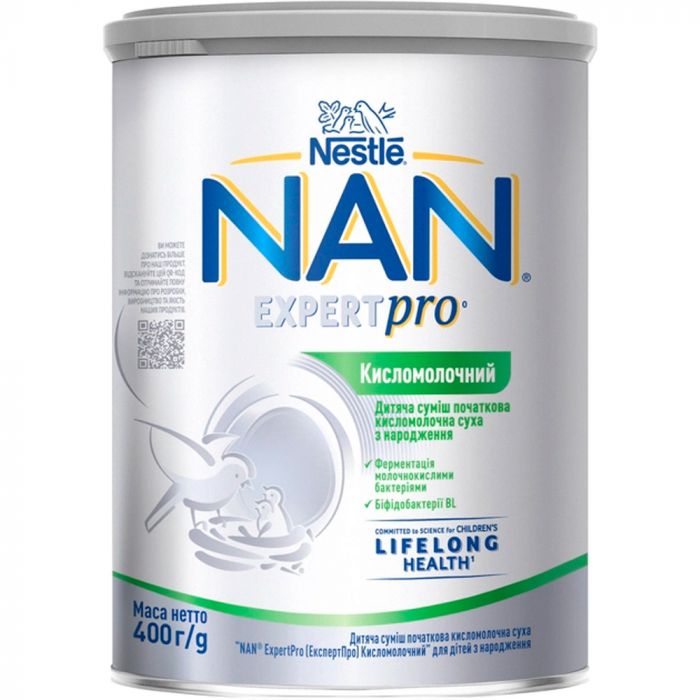 Суміш молочна Nestle (Нестле) NAN ExpertPro кисломолочна з народження 400 г фото