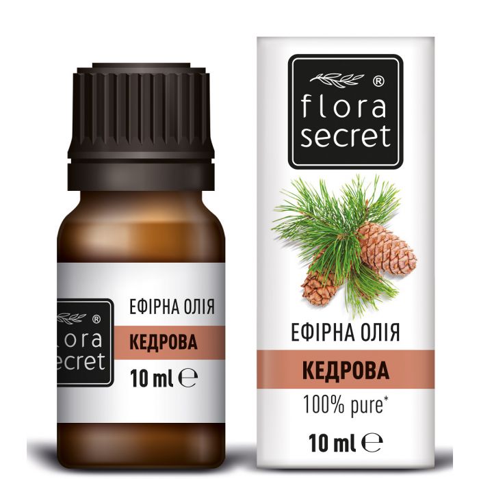 Олія ефірна Flora Secret Кедрова 10 мл замовити