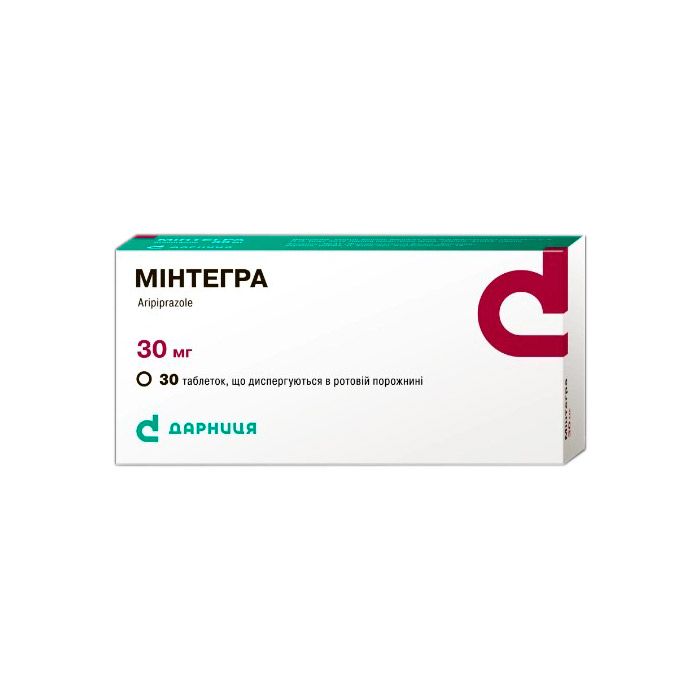 Мінтегра 30 мг таблетки 30 шт. купити