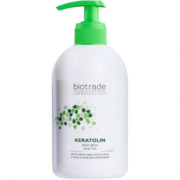 Гель для душа Biotrade (Биотрейд) Keratolin для сухой, чувствительной и склонной к аллергии кожи, 400 мл недорого