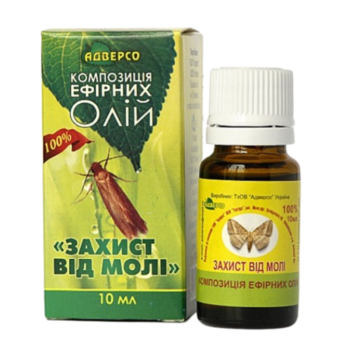 Композиція ефірних олій Адверсо Захист від молі 10 мл замовити