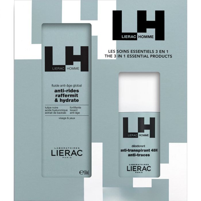 Набір Lierac (Лієрак) Оm (Флюїд антивіковий 50 мл + Дезодорант 50 мл) купити