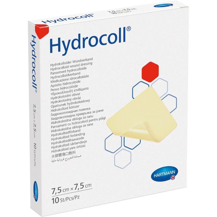 Повязка гидроколлоидная Hartmann Hydrocoll 7,5 см х 7,5 см, 10 шт. в Украине