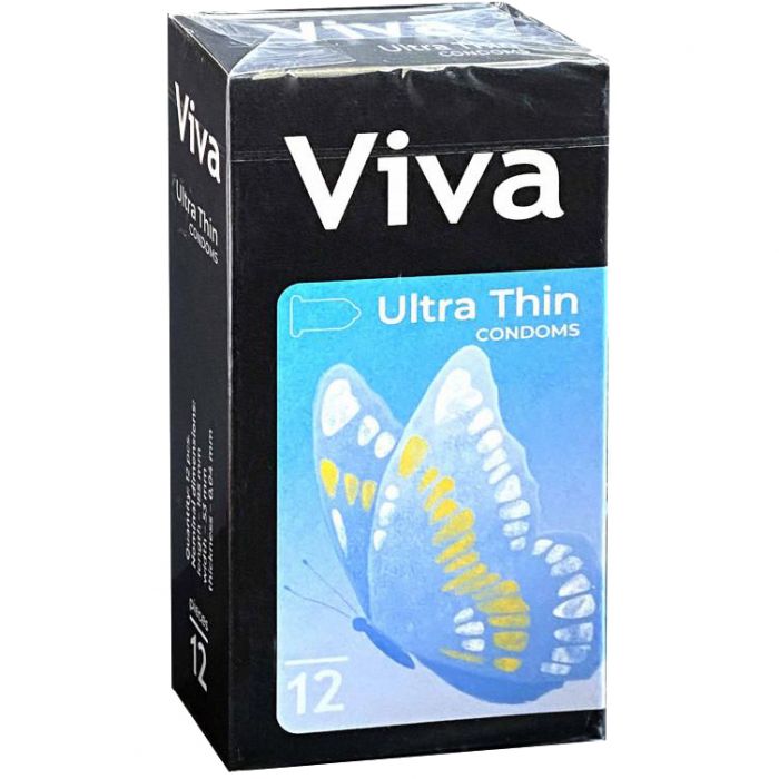 Презервативи Viva ультратонкі, 12 шт. ціна