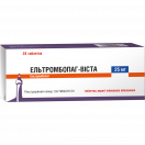 Ельтромбопаг-Віста 25 мг таблетки №28 купити foto 1