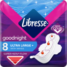 Прокладки гигиенические Libresse Goodnight Ultra Large+ №8 цена foto 1
