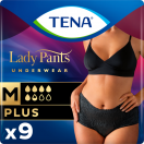 Труси урологічні Tena Lady Pants Plus Black розмір М №9 недорого foto 1