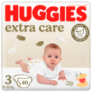 Підгузки Huggies (Хаггіс) Extra Care розмір 3 (6-10 кг) №40 недорого foto 1